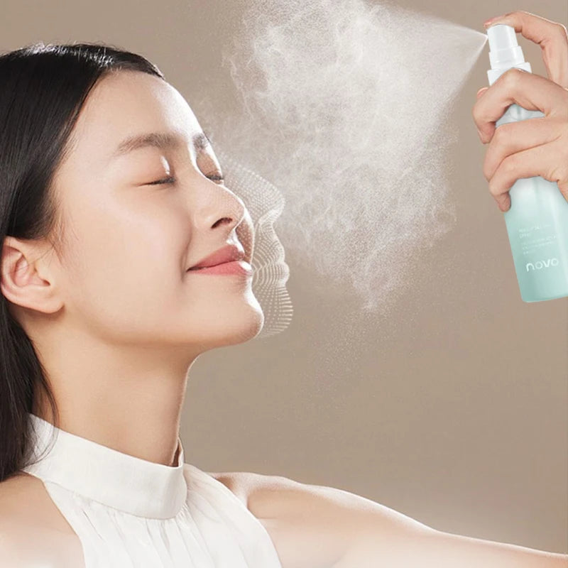 Long-Lasting Makeup Setting Spray With Hyaluronic Acid, Moisturizing Oil Control, Smudge & Transfer Resistant, Quick-Dry