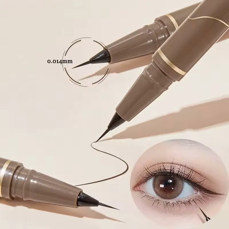 Slim Gel Eyeliner Pen – Smooth & Waterproof, Smudge-Proof, High-Pigment, Easy Glide, Multi-Color, Long-Lasting Eye Makeup
