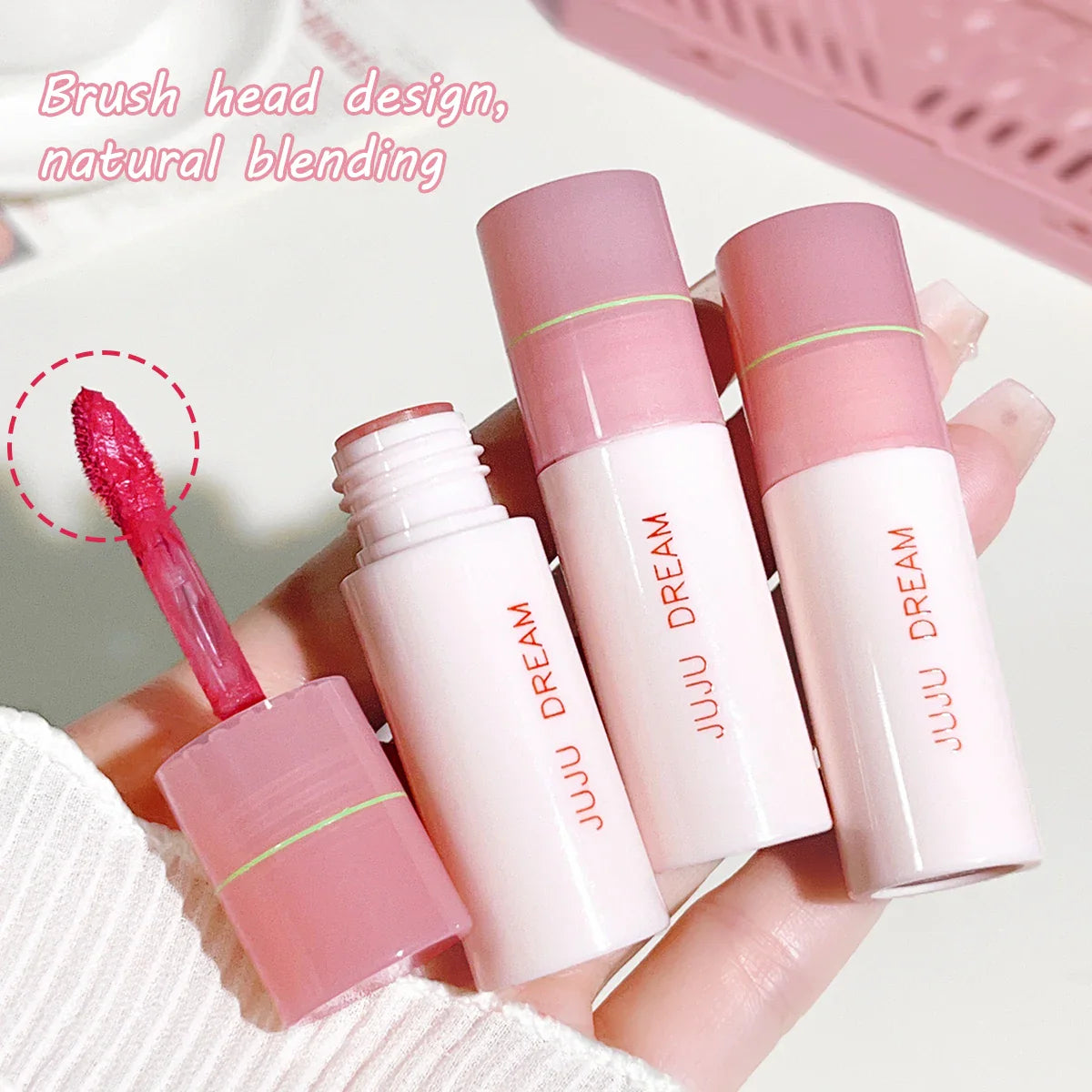 Airy Matte Velvet Lipstick Set Makeup – 6 Rich Shades, Smudge-Proof & Long-Lasting