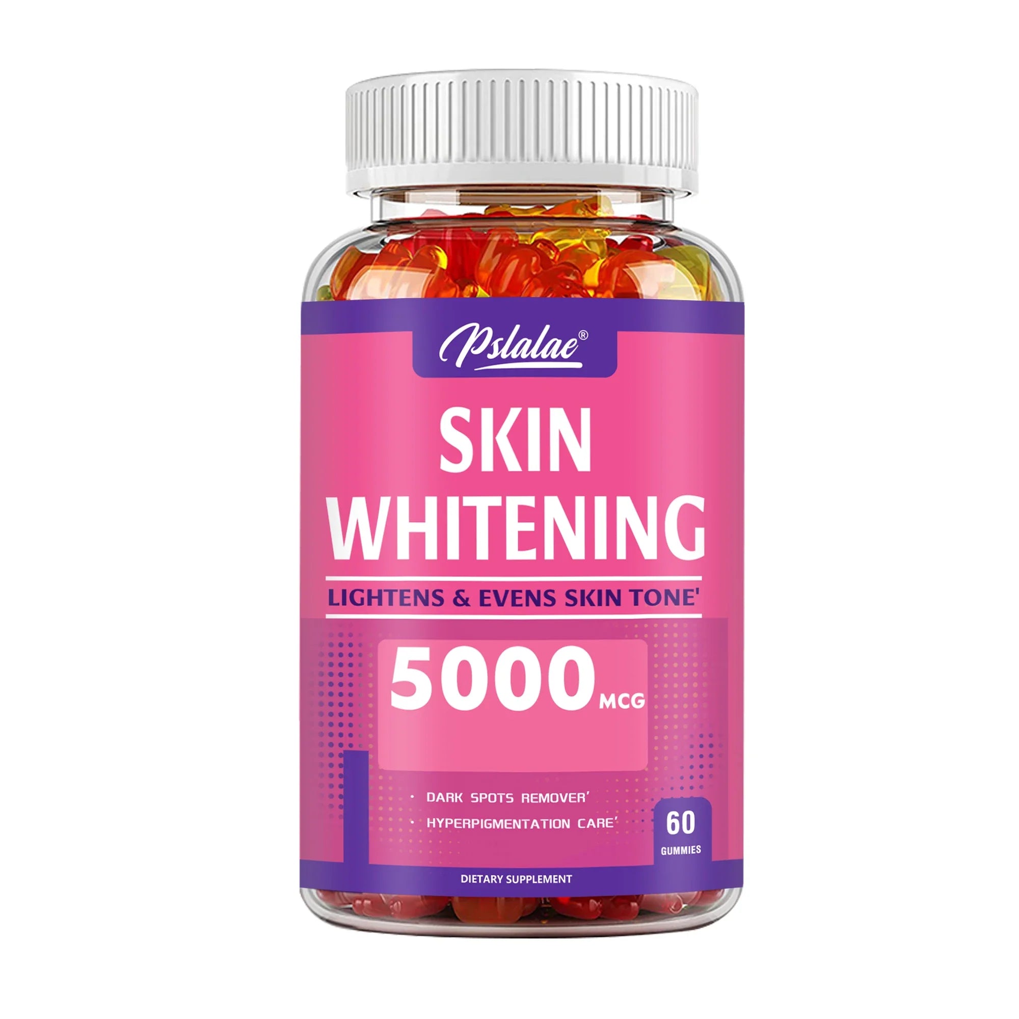 Skin Whitening - Brighten Skin Tone, Anti-oxidation, Anti-aging, Whitening - 60 Gummies