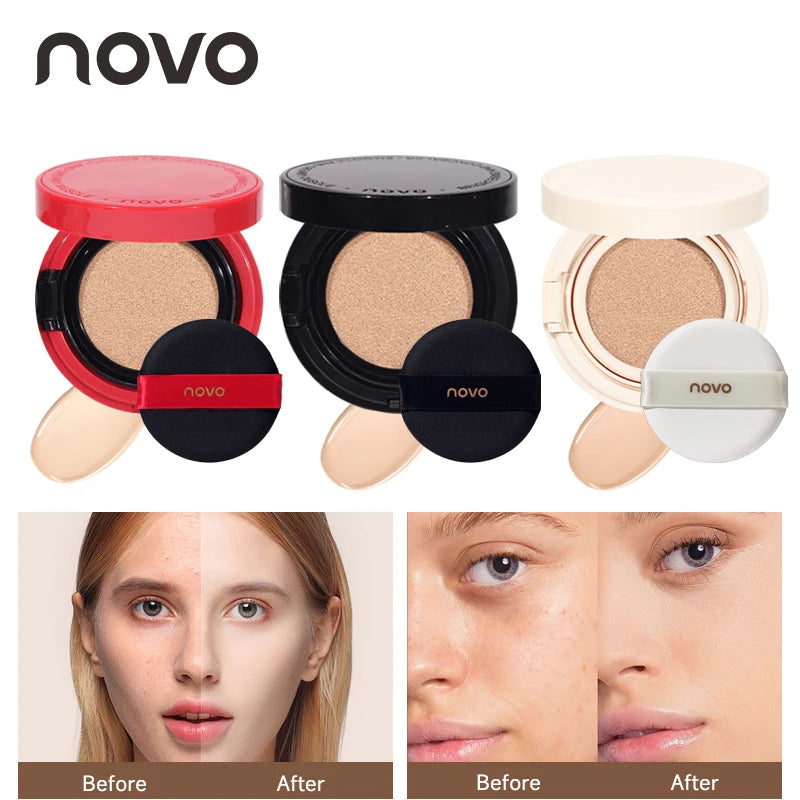 Long-Lasting Oil-Control Cc Cream And Bb Cream Air Cushion, Waterproof And Sweat-Proof, Concealer, Long-Lasting Pore Coverage