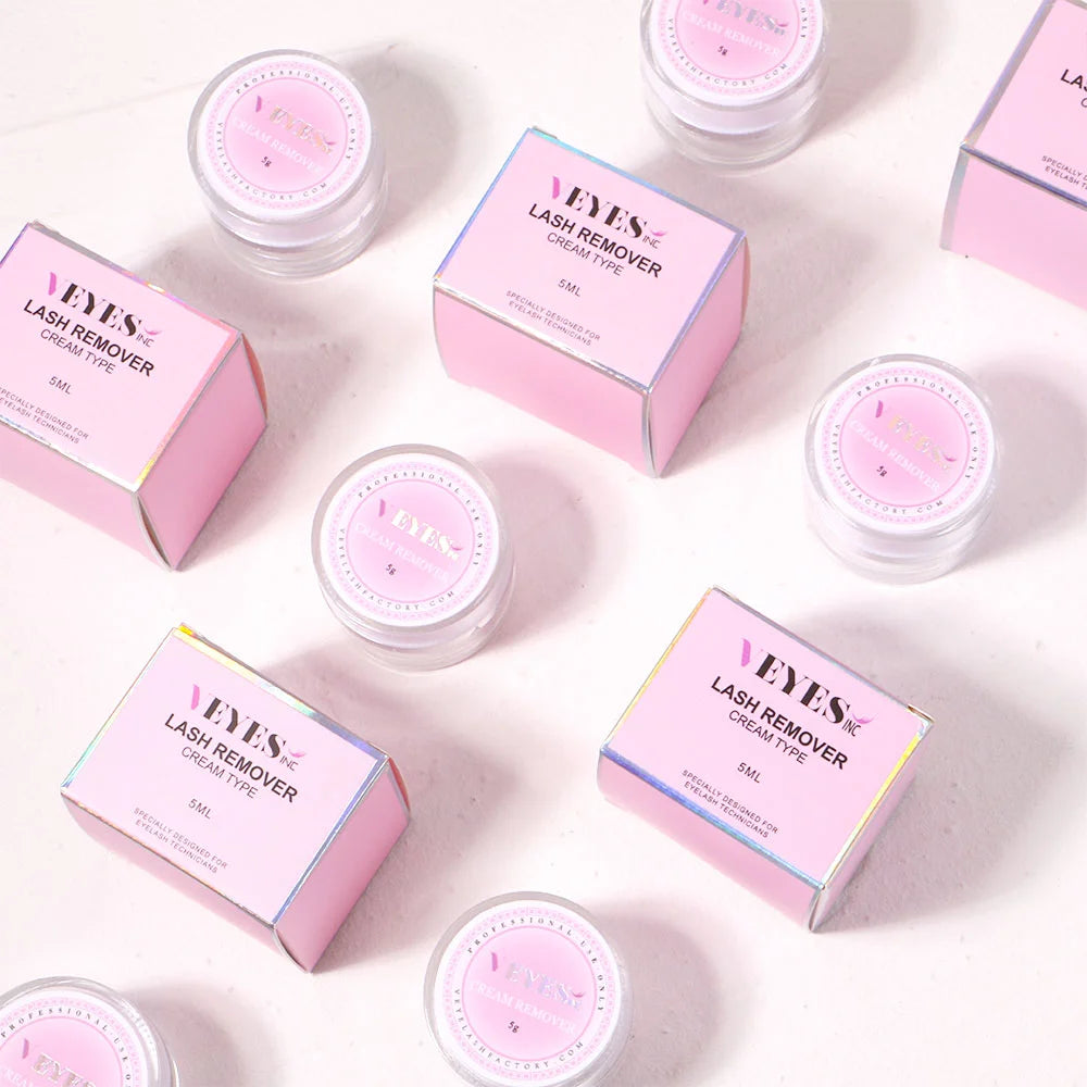 Veyes Inc Eyelash Extensions Cream Remover Veyelash Aloe Ingredients Eyelashes Glue Remover soft Gentle Remover For Makeup