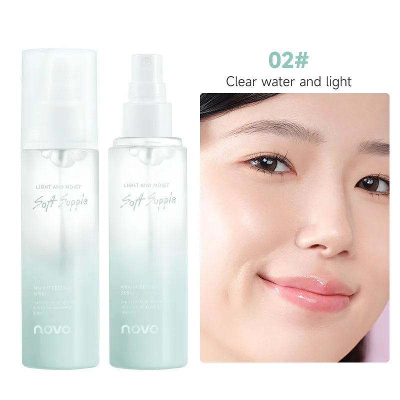 Long-Lasting Makeup Setting Spray With Hyaluronic Acid, Moisturizing Oil Control, Smudge & Transfer Resistant, Quick-Dry