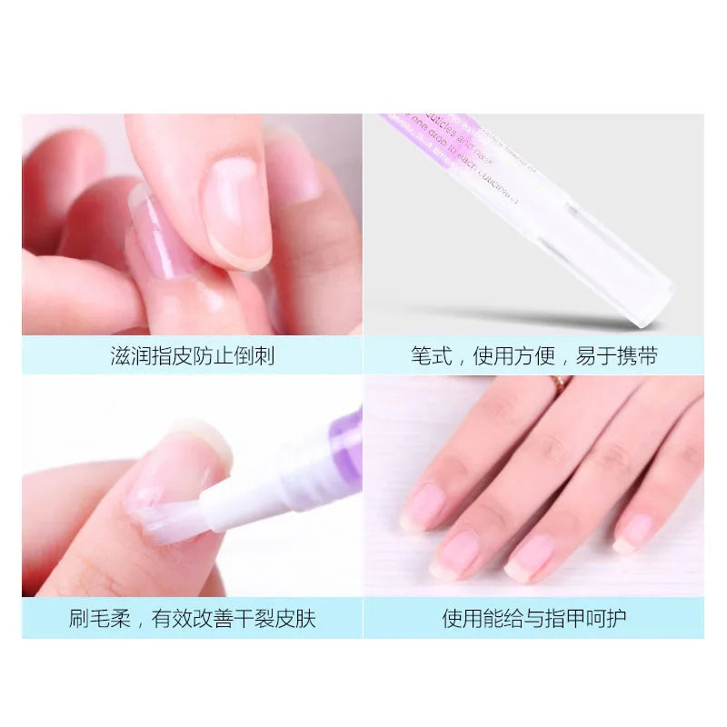 15 Smells Nail Nutrition Oil Pen Nail Treatment Cuticle Revitalizer Oil Prevent Agnail Nail Polish Nourish Skin