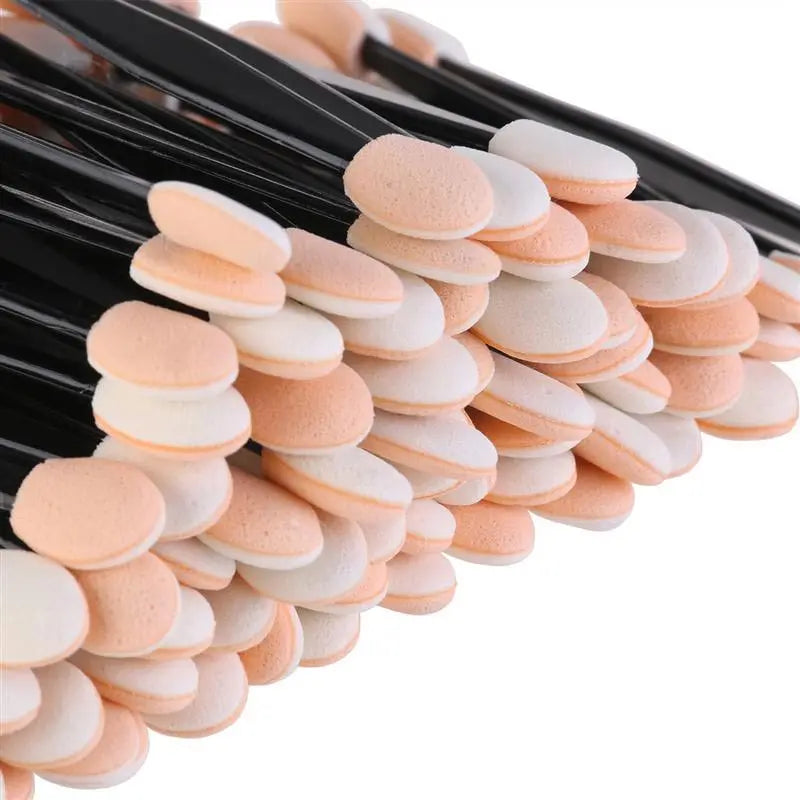 5/30/100 PCS Eyeshadow Brushes Dual Sided Sponge Nylon Sets Eye Shadow Brushes Makeups For Cosmetic Applicator Makeup