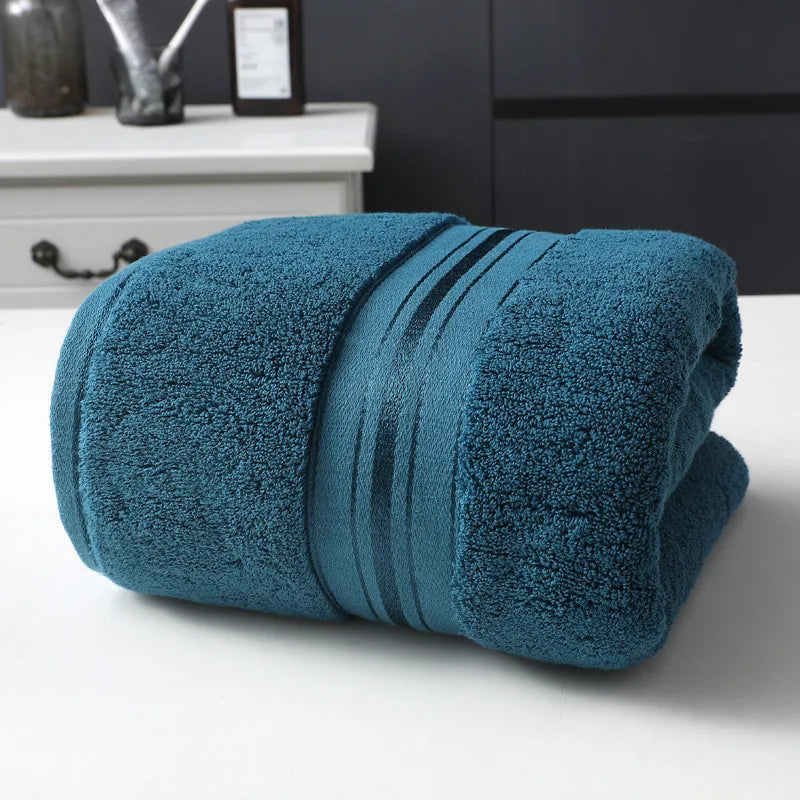 90X180 cm 100% Egyptian cotton Large bath towels and face towels are super absorbent, super soft travel and sports towels