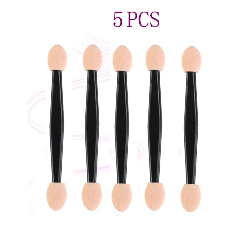 5/30/100 PCS Eyeshadow Brushes Dual Sided Sponge Nylon Sets Eye Shadow Brushes Makeups For Cosmetic Applicator Makeup
