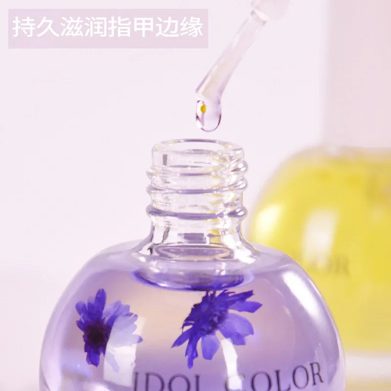 15(g/ml)Nail Care Nutrition Oil,Cuticle Oil Floral Fragrance Finger-Edge Moist Nutritional Agents Pens Cuticle Revitalizer Oil