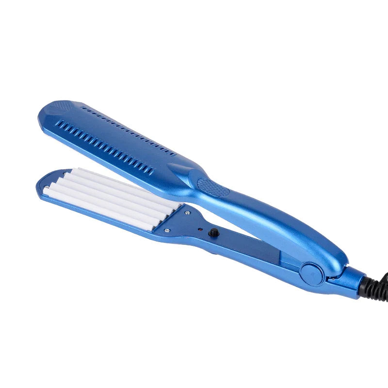 Professional hair curler Crimper Ceramic Corrugated Curler Curling Iron Hair Styler Electric Corrugation Wave Styling Tools