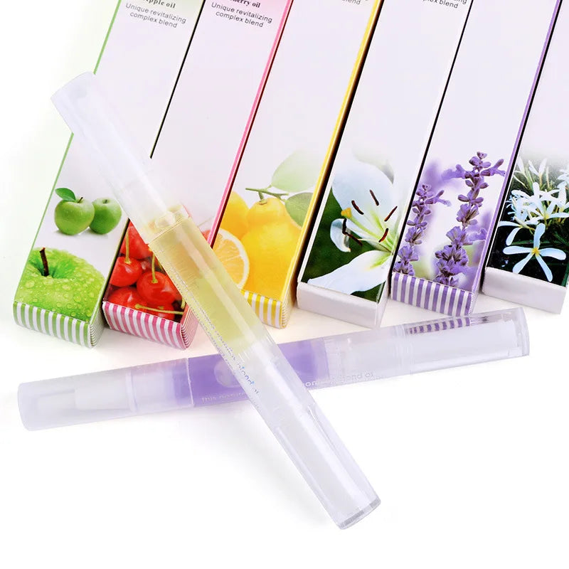 15 Smells Nail Nutrition Oil Pen Nail Treatment Cuticle Revitalizer Oil Prevent Agnail Nail Polish Nourish Skin