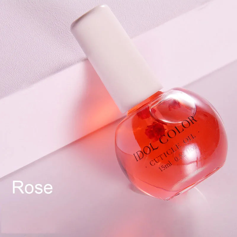 15(g/ml)Nail Care Nutrition Oil,Cuticle Oil Floral Fragrance Finger-Edge Moist Nutritional Agents Pens Cuticle Revitalizer Oil