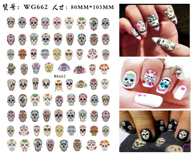 Nail Sticker Snake Dragon Butterfly Black Multicolor Decals Nail Art Tattoo Slider Water Transfer Letter Nails Art Decoration