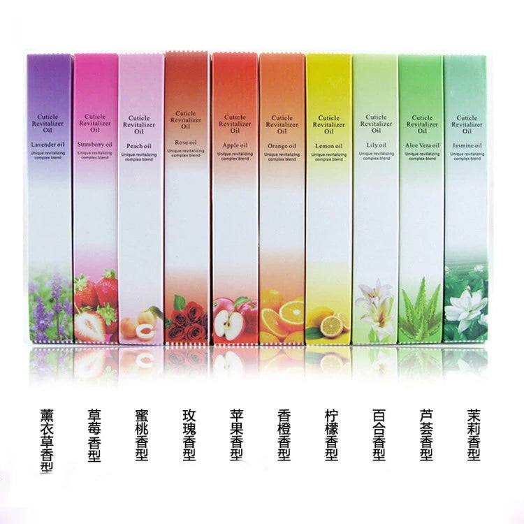 15(g/ml)Nail Care Nutrition Oil,Cuticle Oil Floral Fragrance Finger-Edge Moist Nutritional Agents Pens Cuticle Revitalizer Oil