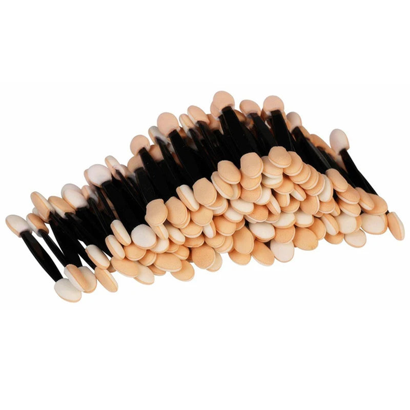 5/30/100 PCS Eyeshadow Brushes Dual Sided Sponge Nylon Sets Eye Shadow Brushes Makeups For Cosmetic Applicator Makeup