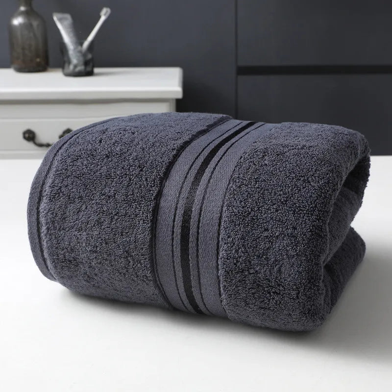90X180 cm 100% Egyptian cotton Large bath towels and face towels are super absorbent, super soft travel and sports towels