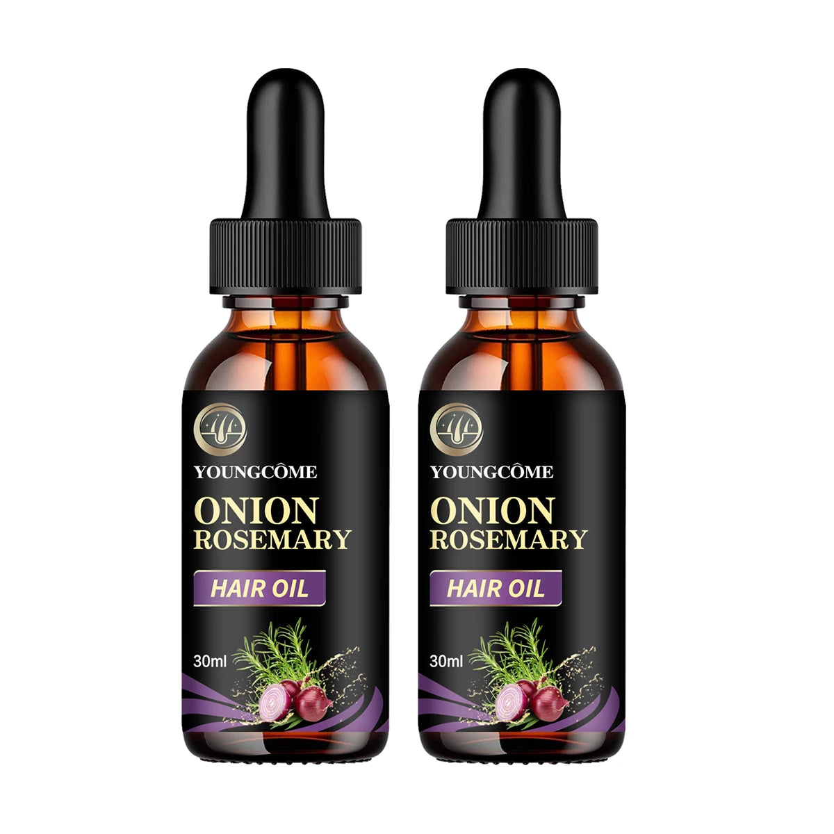 Hair Rapid Growth Essential Oil Onion Rosemary Hair Care Essential Oil Hair Regeneration Effective Hair Loss Product