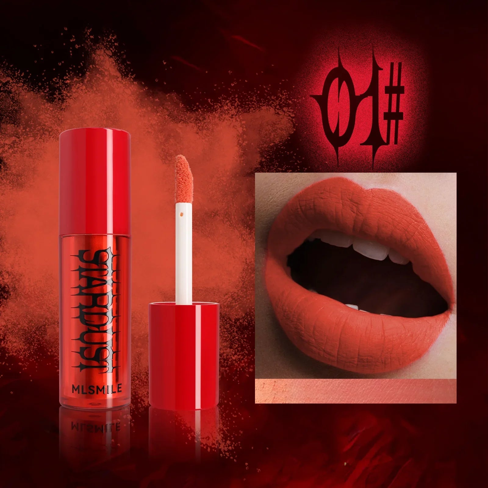 6 Colors Matte Lipstick Waterproof Sexy Gray Black Lip Gloss Shiny Lip Tint Festive Style Lasting Makeup Tool Korean Cosmetics