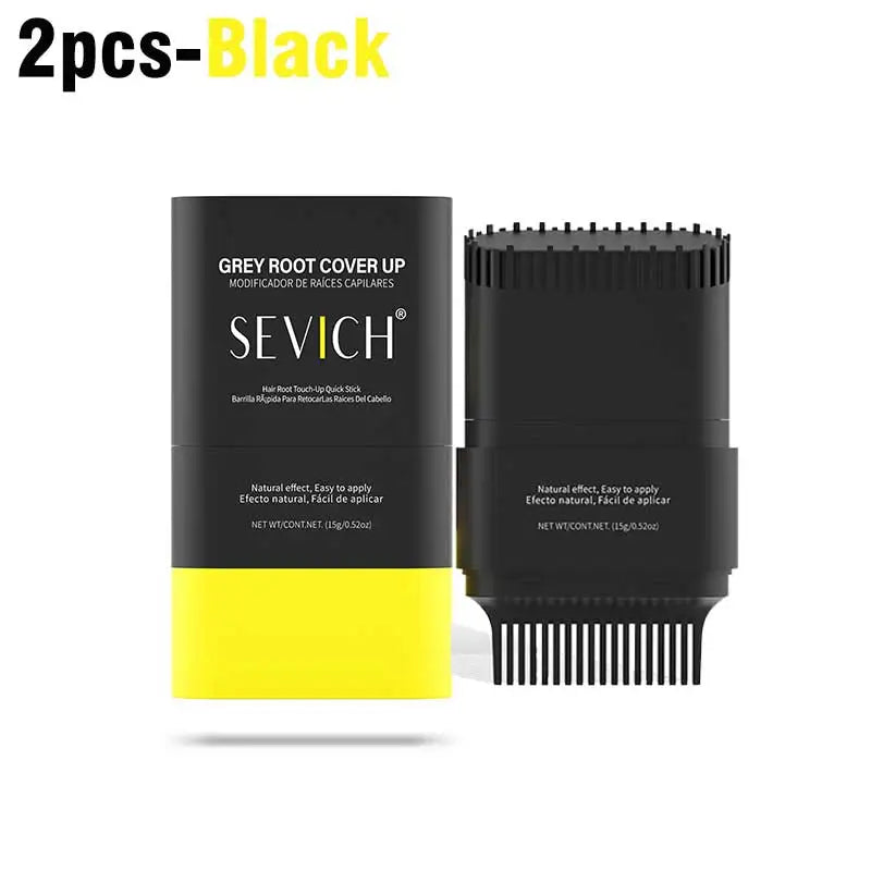 Hair Color Stick For Men & Women Quickly Covers Gray White Hair Concealer Waterproof Hairline Instant Covering Hair Dye Stick
