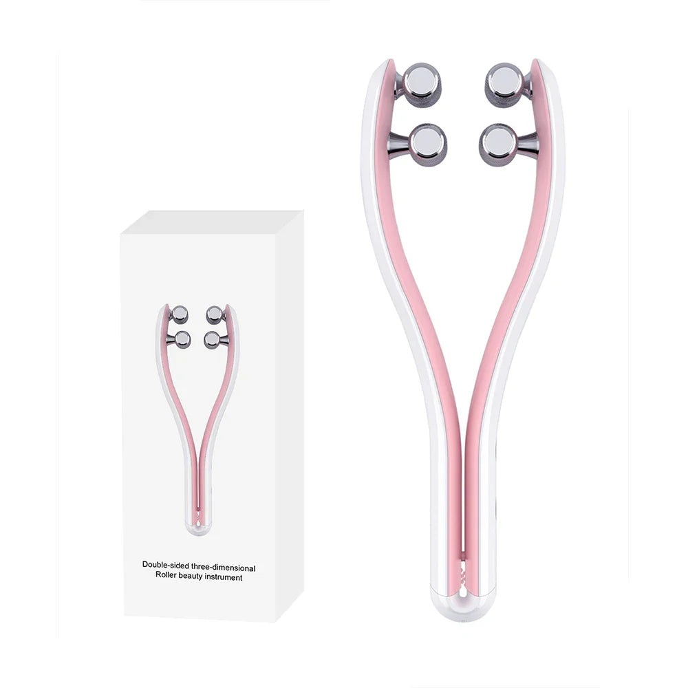 Face Lifting Roller Facial Massager Y Shape Lifting Facial Massager Chin Lift Up Home Use Beauty Instrument Skin Care Tool