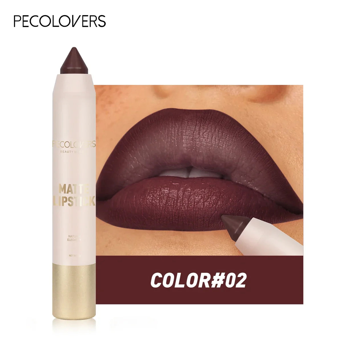 Red Lipstick Waterproof Lasting Plump Lip Glaze Silky Natural Outline Velvet Moisturizing Lip Gloss Makeup Lipliner Pen