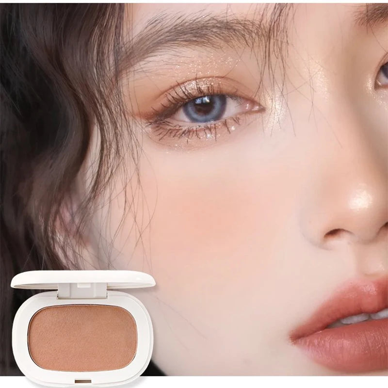 Cream Matte Blusher Rouge Rubores Cute Mousse Blush Cheek Bronzer Contour Waterproof High Pigment Highlights Korean Makeup Dupes