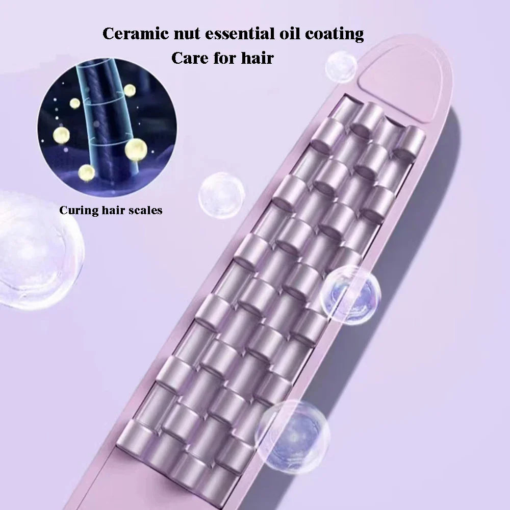 Fluffy Curling Iron Corn Beard Perm Grid Splint Electric Hair Root Negative Ion Curler Hair Styling Tools