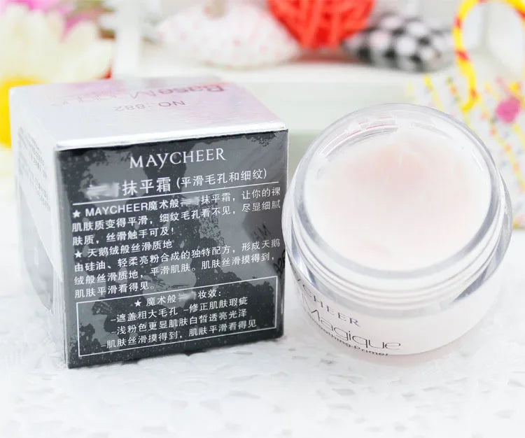 15ml Smoothing Cream Foundation Cream Fade Wrinkles Moisturizing Hydrating Invisible Pores Facial Primer Makeup Cosmetics Tools