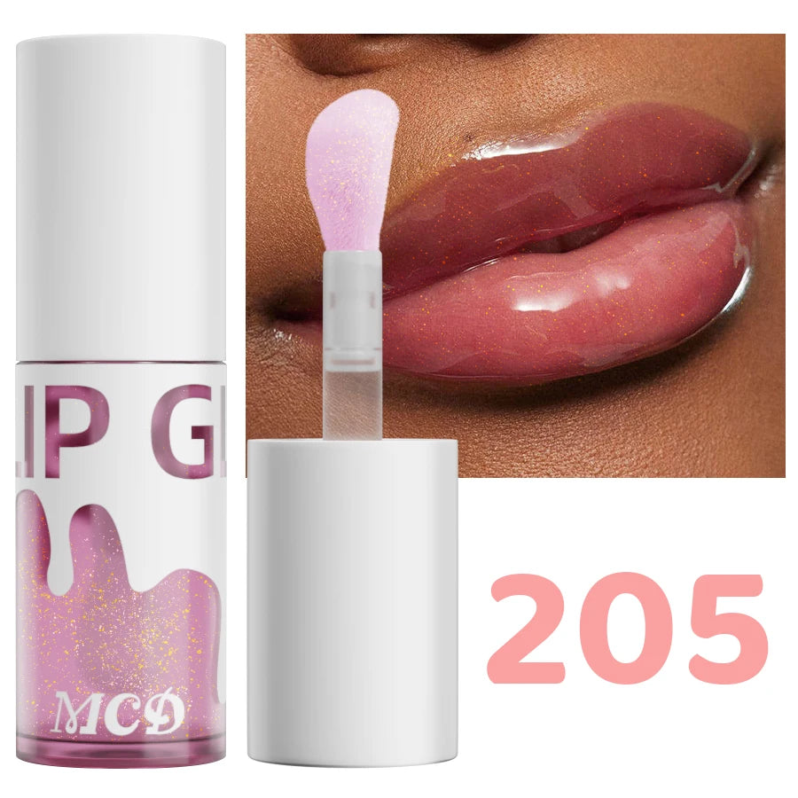 Glitter shimmer Sexy Lip Oil Hydrating Plumping Lip Coat For Lipstick Lipgloss Tinted Lip Plumper Serum Lips Glow Oil Treatment