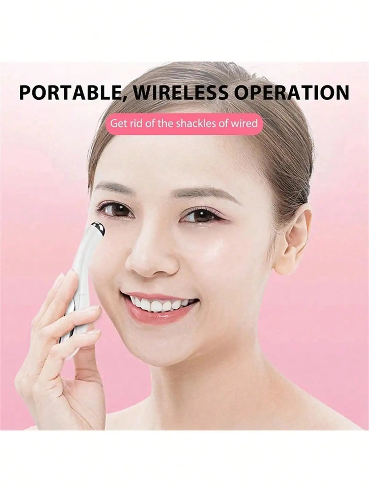Electric Eye Massager Vibration Wrinkle Anti-Ageing Eye Massage Dark Circle Removal Beauty Face Eye Care Pen