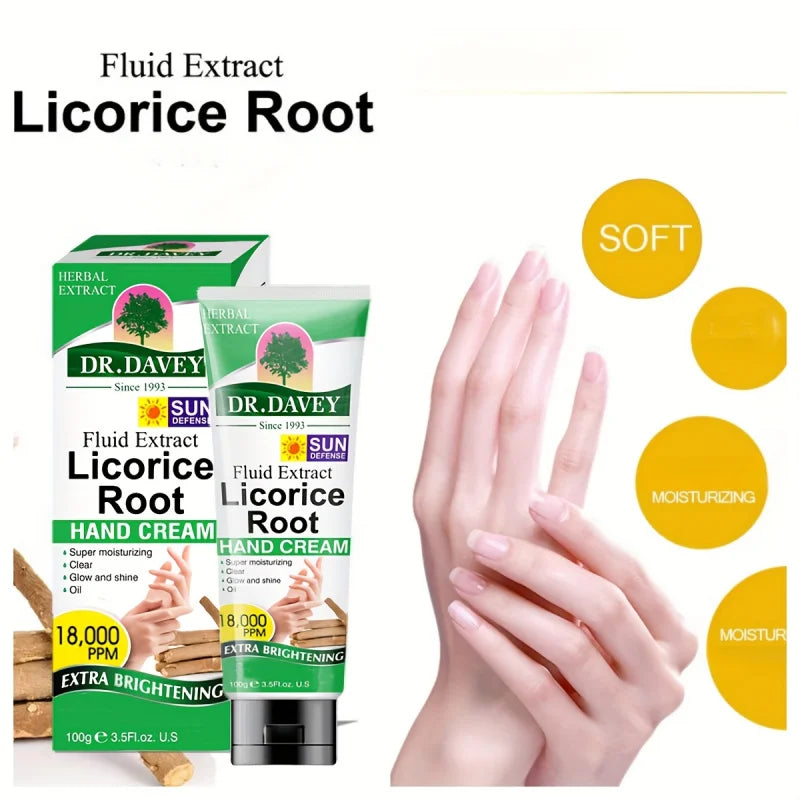 Licorice Hand CreamHand CreamMoisturizing Refreshing Non-Greasy Hydrating Hand Cream for Men and Women All Seasons Hand Care,Sui
