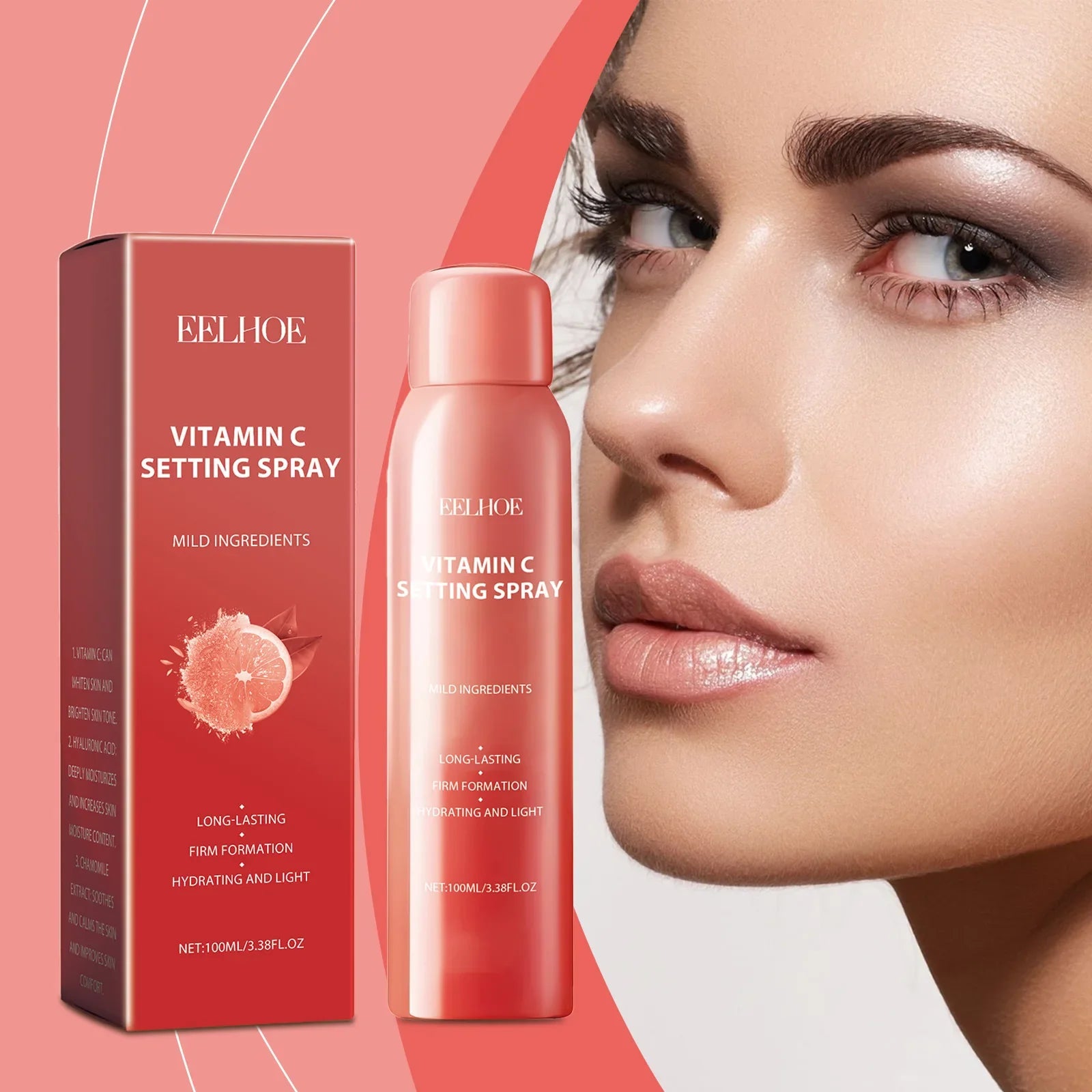 Makeup Setting Spray Matte Finish Waterproof Long Lasting Oil Controling Sweatproof Refreshing for All Skin Make up Spray Fixer