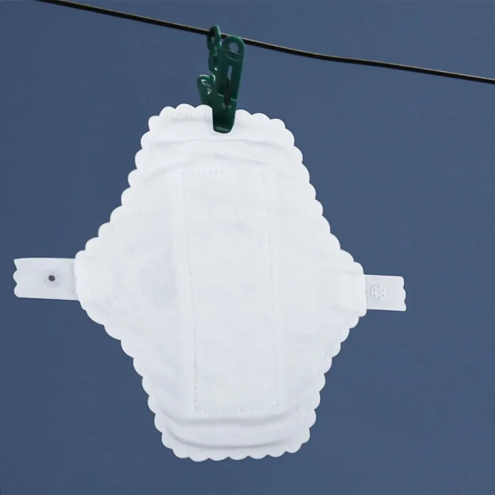 Thin Cloth Pads Soft Cotton Washable Feminine Panty Liners Sanitary Pads Napkin Daily Reusable Menstrual Hygiene Pads