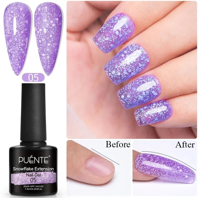 15ML 4 in 1 Builder Nail Gel For Quick Extension Nail Reinforcement Construction UV Gel Polish Semi-permanent Nail Art Varnish