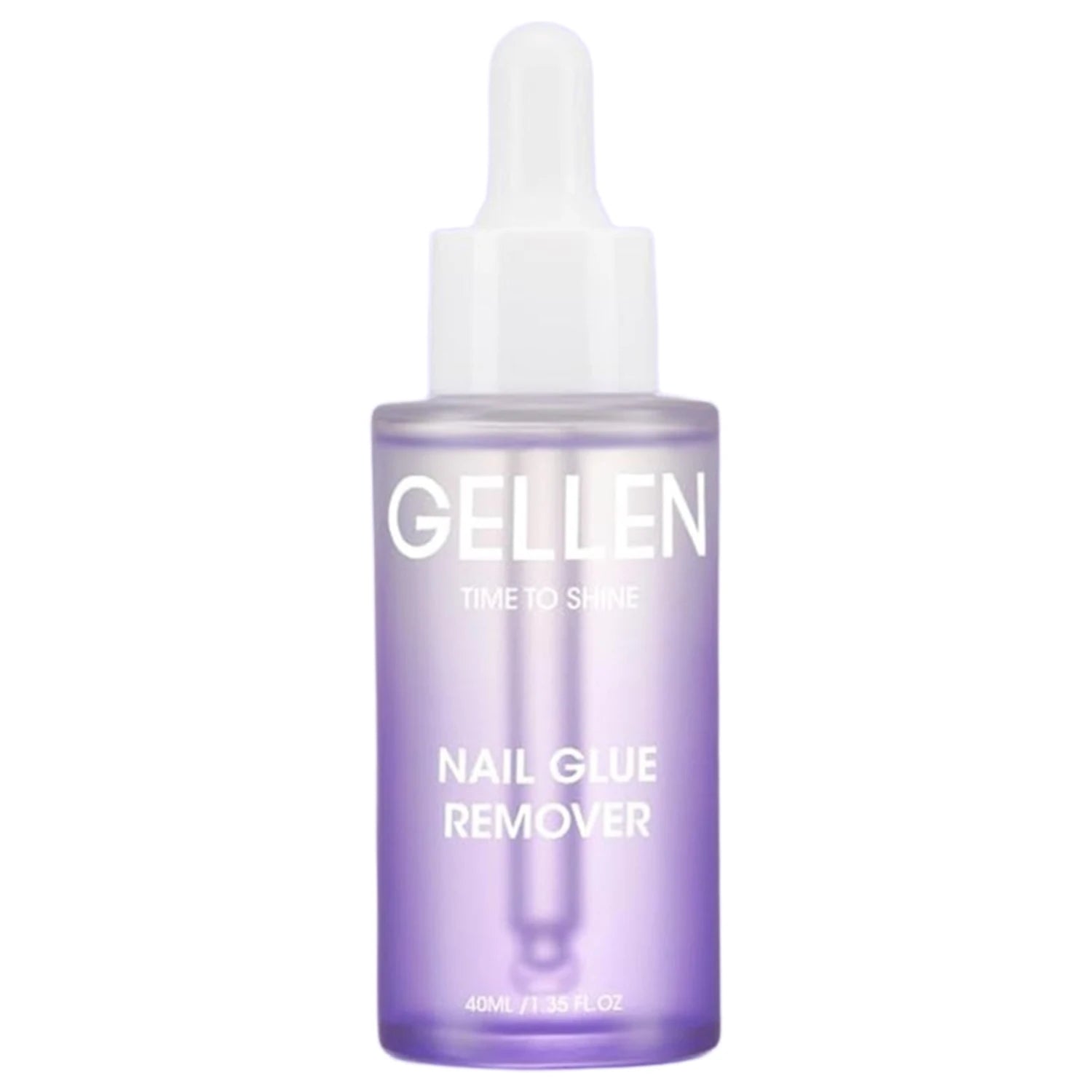 GELLEN 40ml Nail Glue Remover Gentle Formula for Press on Nails UV Gel Fake Tips Removal Non Acetone Odorless Nail Care Supplies