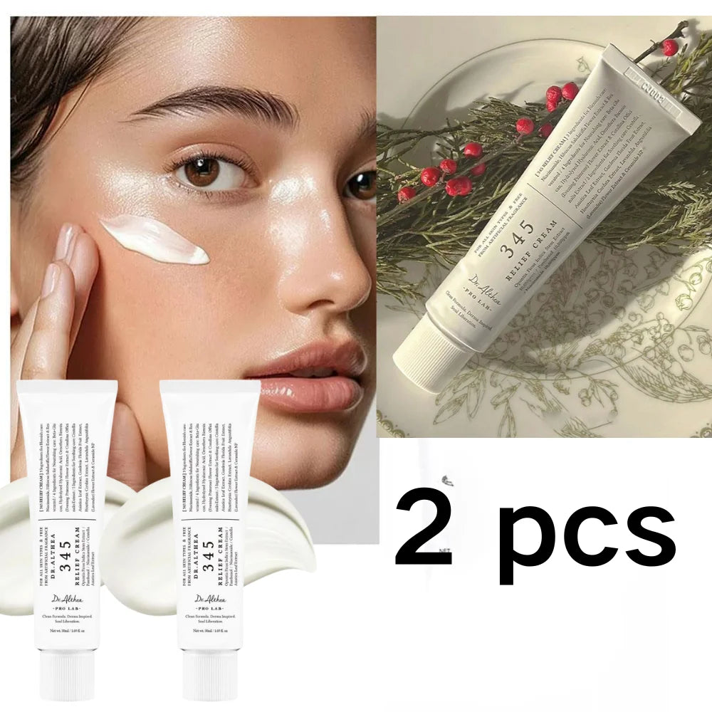 345 Relief Cream Korean Dr.Althea Antioxidant Relief Cream Soothing Hydrating Repair Clean Acne For Oily Skin Care