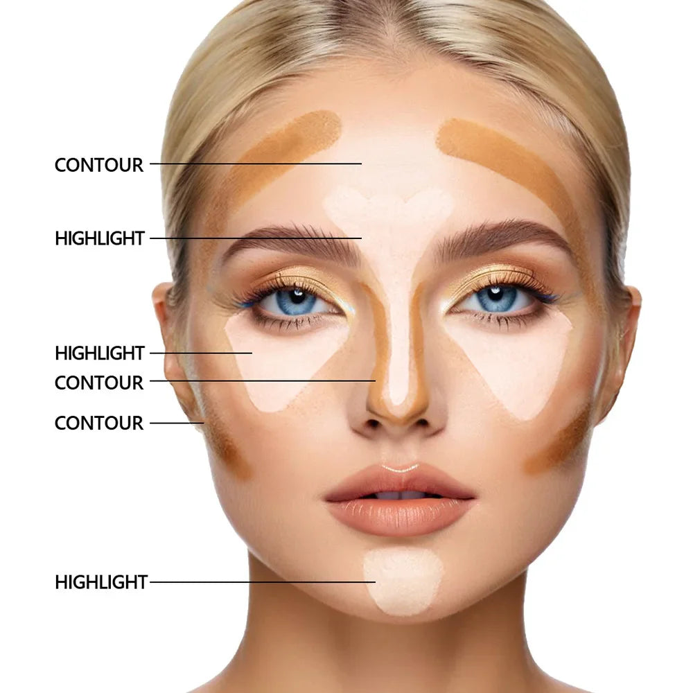 Concealer Foundation Liquid Waterproof Oil-control Perfect Cover Dark Circles Fleck Lentigo Skin Care Women Face Makeup