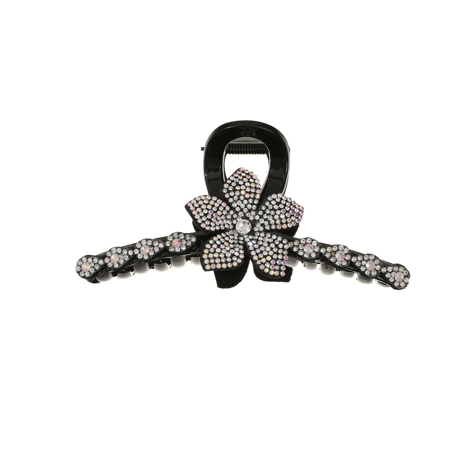 AWAYTR New Flower Hair Claws Clips Hairpins For Girls Women Fashion Rhinestone Hairgrip Barrettes Hair Crab Hair Accessories