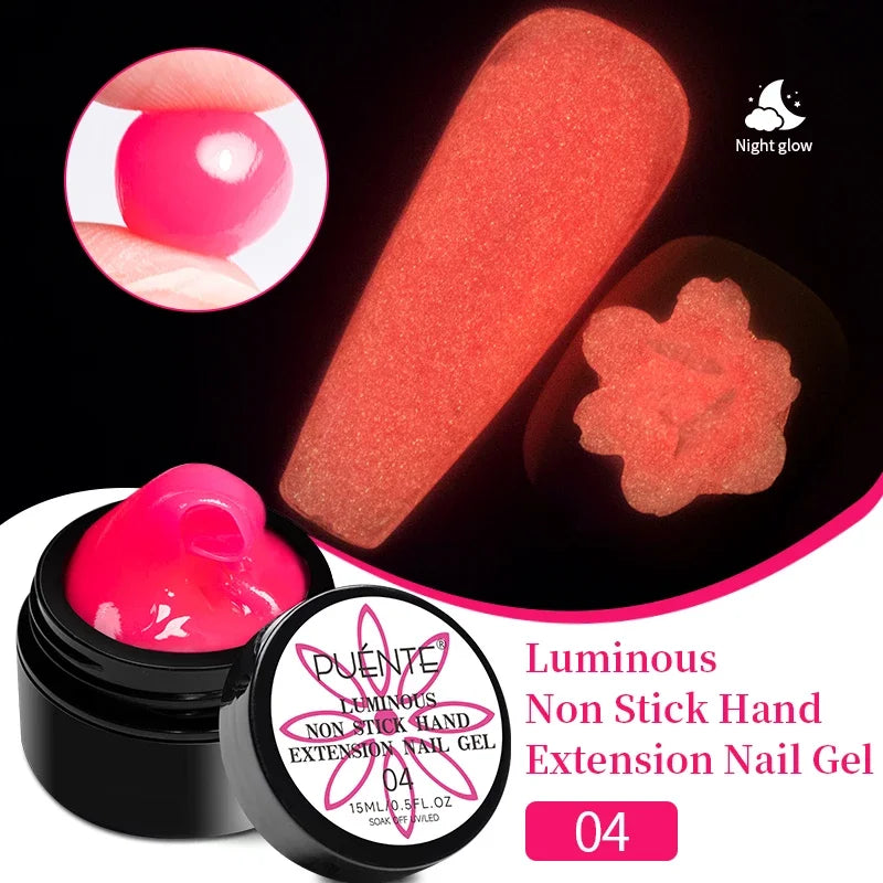 15ML 4 in 1 Builder Nail Gel For Quick Extension Nail Reinforcement Construction UV Gel Polish Semi-permanent Nail Art Varnish