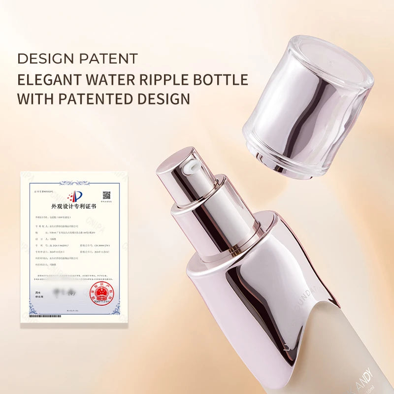 MACKANDY Natural Botanical Liquid Foundation Full Coverage Non-Greasy for Combo &Oily Skin Easy-to-apply Matte Finish Foundation