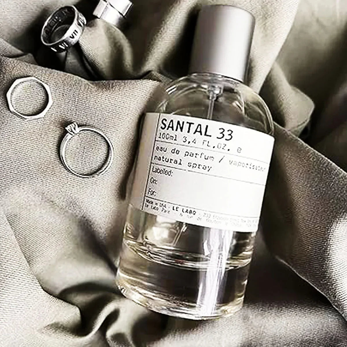 Santal 33 Unisex Perfume, 3.4 Ounces, Featuring The Scents Of Sandalwood, Nutmeg, And Cedarwood, Makes A Perfect Holiday Gift