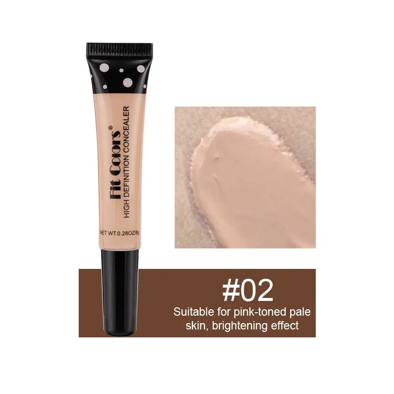 Six-Color Hose Concealer, a Kind of Facial Repair Nourishing Liquid Foundation That Can Cover Dark Circles