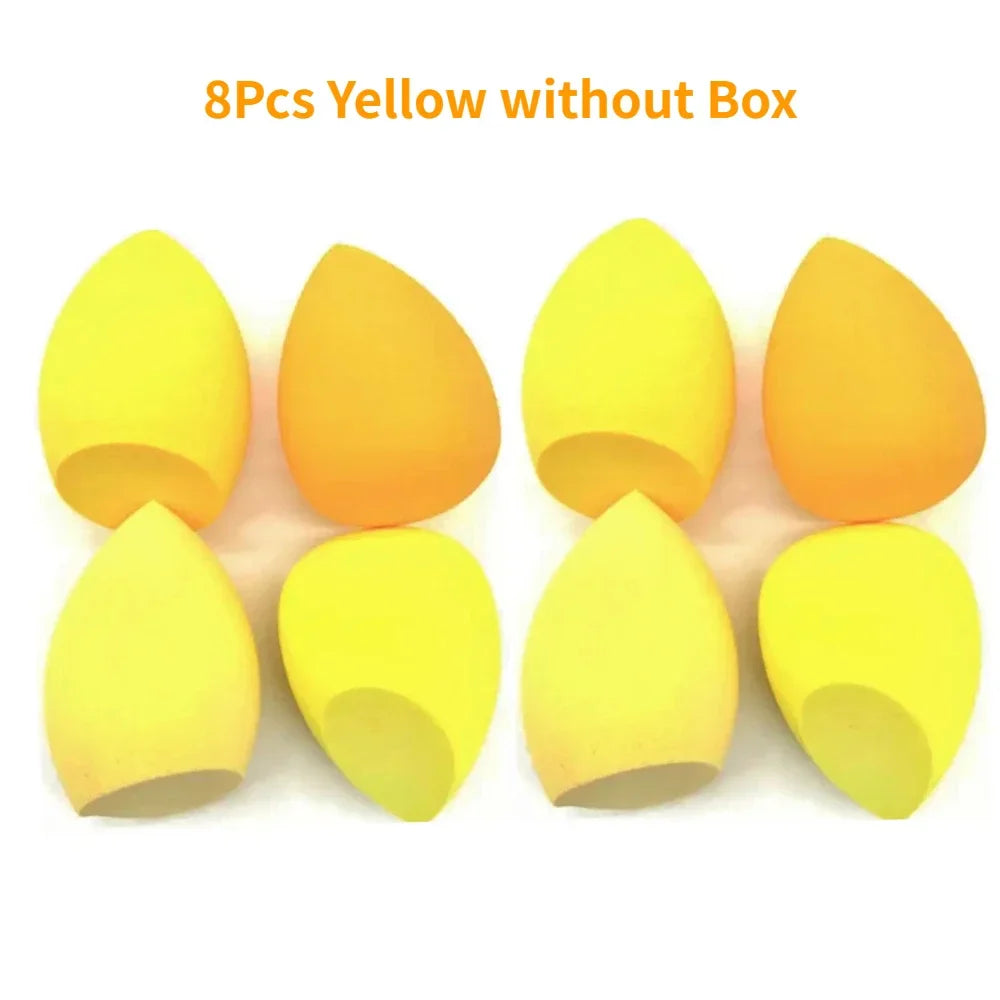 1/4/8pcs makeup sponge blender beauty egg blow cosmetic soft foundation sponges powder blow female make up accessories beauty to