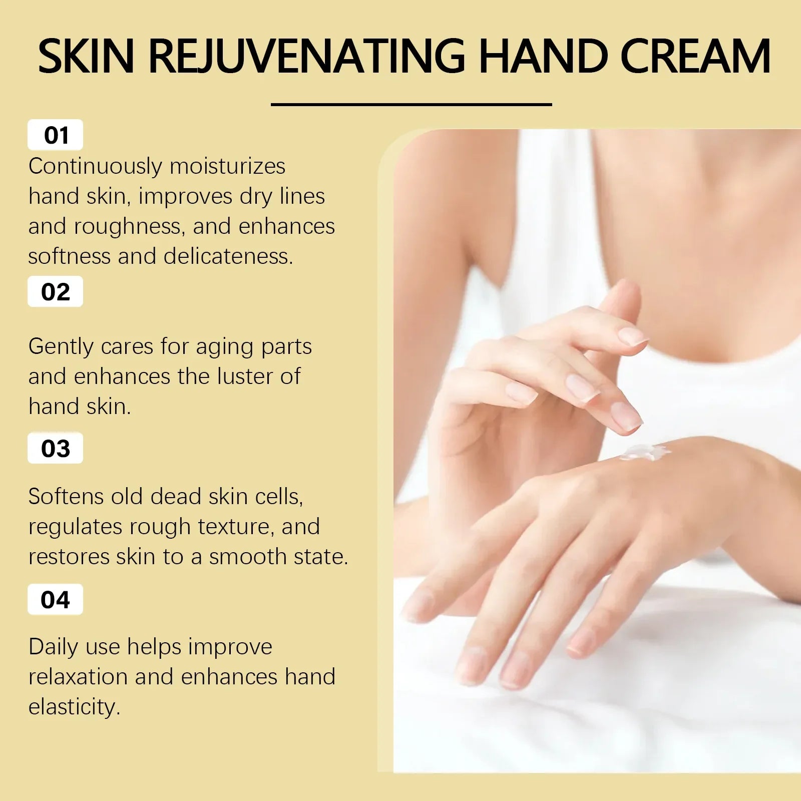 Softening Hand Cream for Wrinkles and Dry Skin Hands Nourishing Whitening Moisturizing Anti Chapped Repairing Skin Care Product