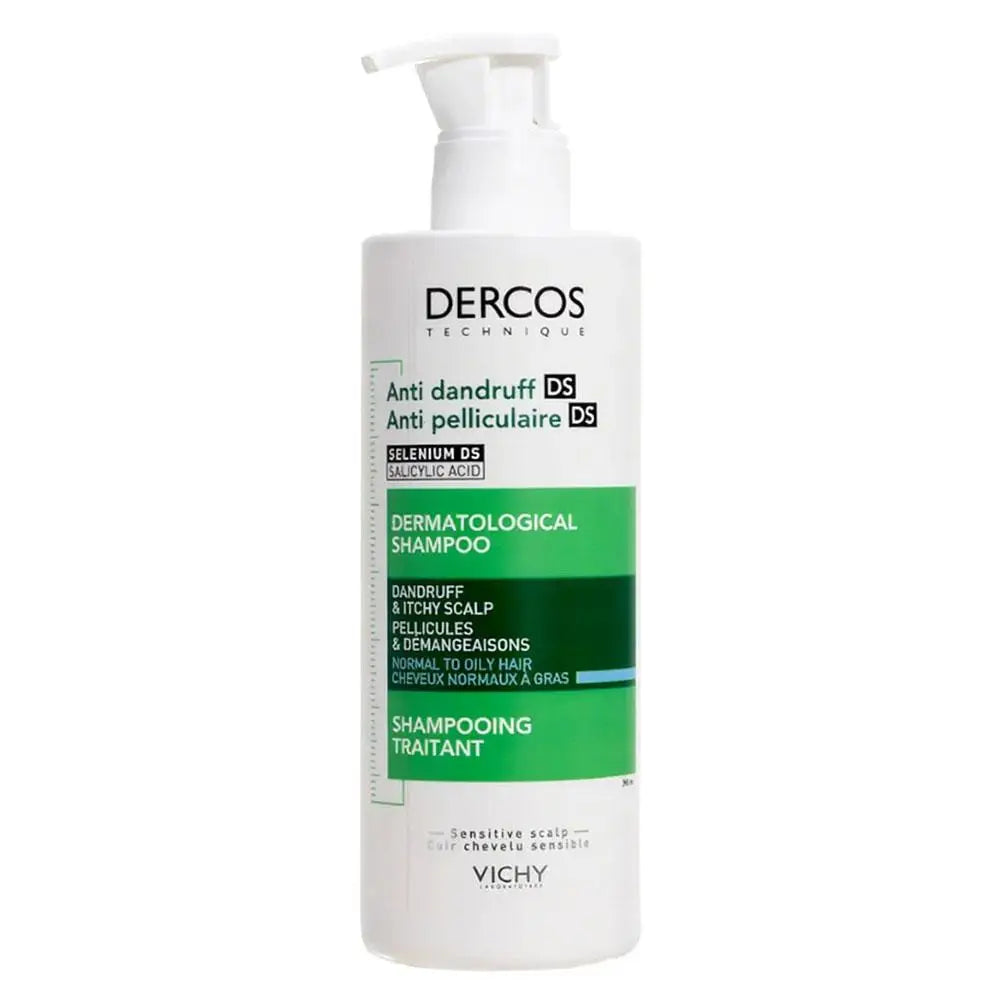 DERCOS Anti Itch Purifying Shampoo Formula Anti Dandruff Oil Control Refreshing Nourishing Fluffy Damaged Scalp Hair Care