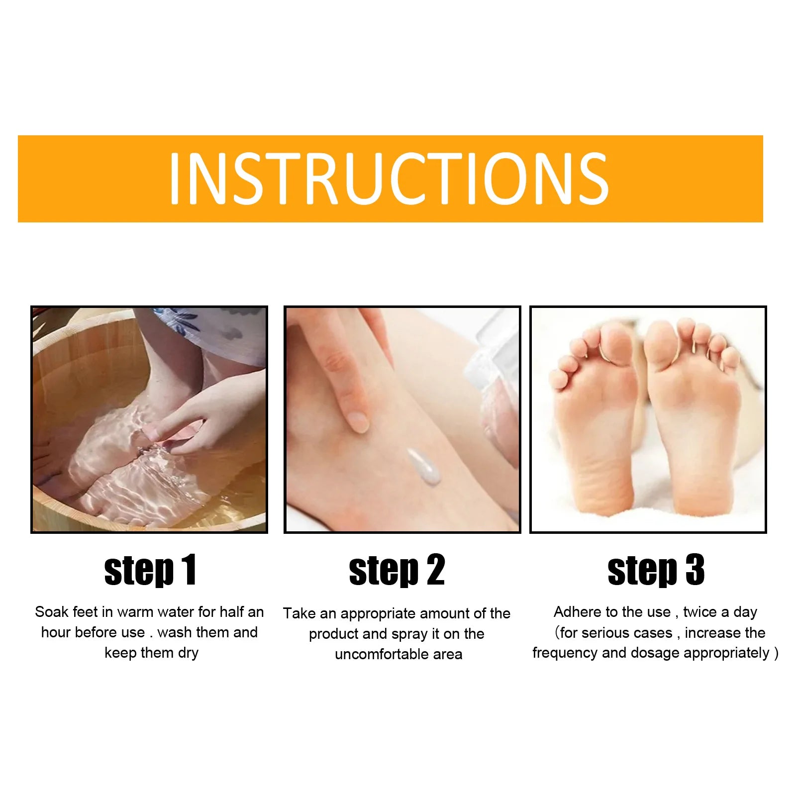 Herbal Anti Crack Foot Cream Spray Heel Cracking Repair Products Exfoliation Dead Skin Removal Softening Moisturize Smooth Care