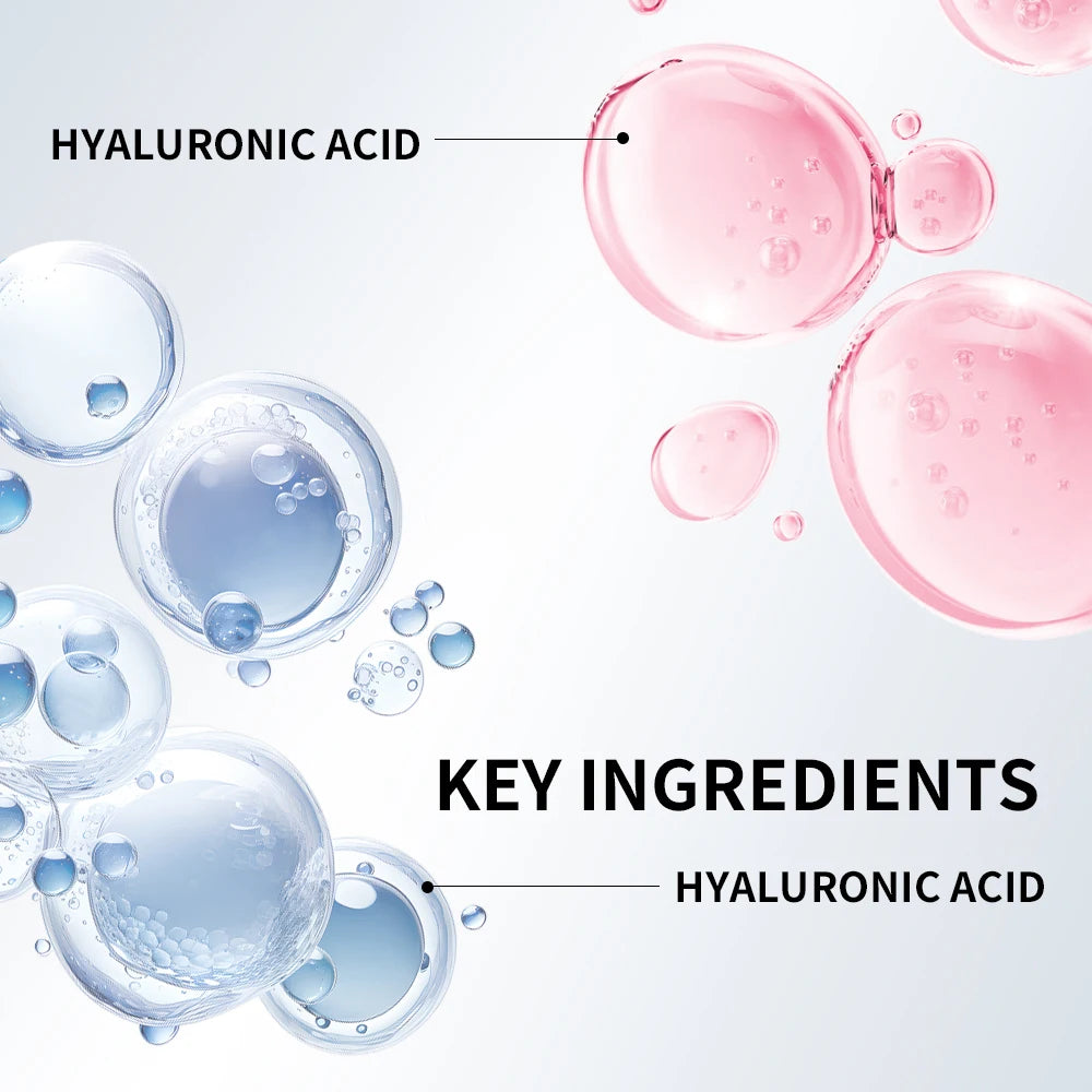 Lakerain Hyaluronic Acid Instant Lip Plumping Lip Oil Lip Line Reduction Lip Care Essence Lip Gloss Women Moisturizing Lip Tint