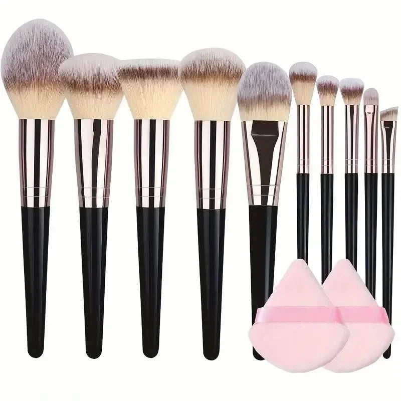 3/20PCS Makeup Brushes Set Professional Foundation Eyeshadow Blush Highlighter Concealer Blending Brush Fluffy Women Beauty Tool
