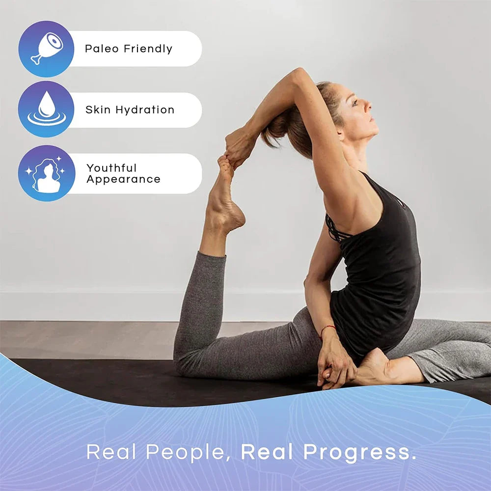 Multi-pack Collagen Supplement for Men and Women Types I, II, III, V and X Collagen for Healthy Hair, Nails, Skin and Joints