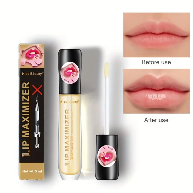 Extreme Lip Plumper Volumizing Gloss Oil Device Tool - Fuller Plump Bigger Lips Enhancer Maximizer Filler Pulp Lip Treatment