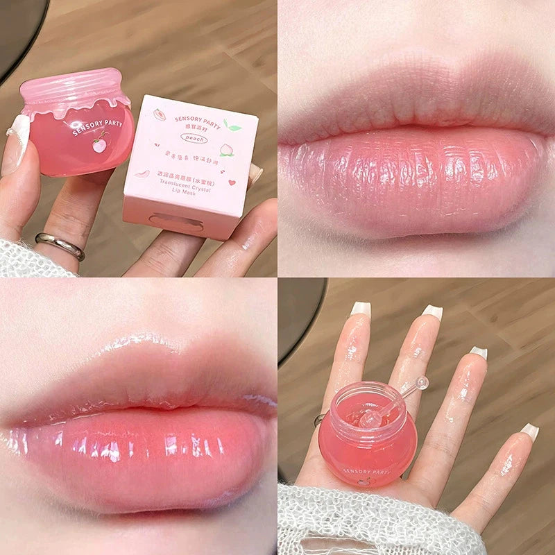 Sense Party Hydrating Lip Mask - Reduces Lip Lines, Deeply Chapping Overnight with Visible Results